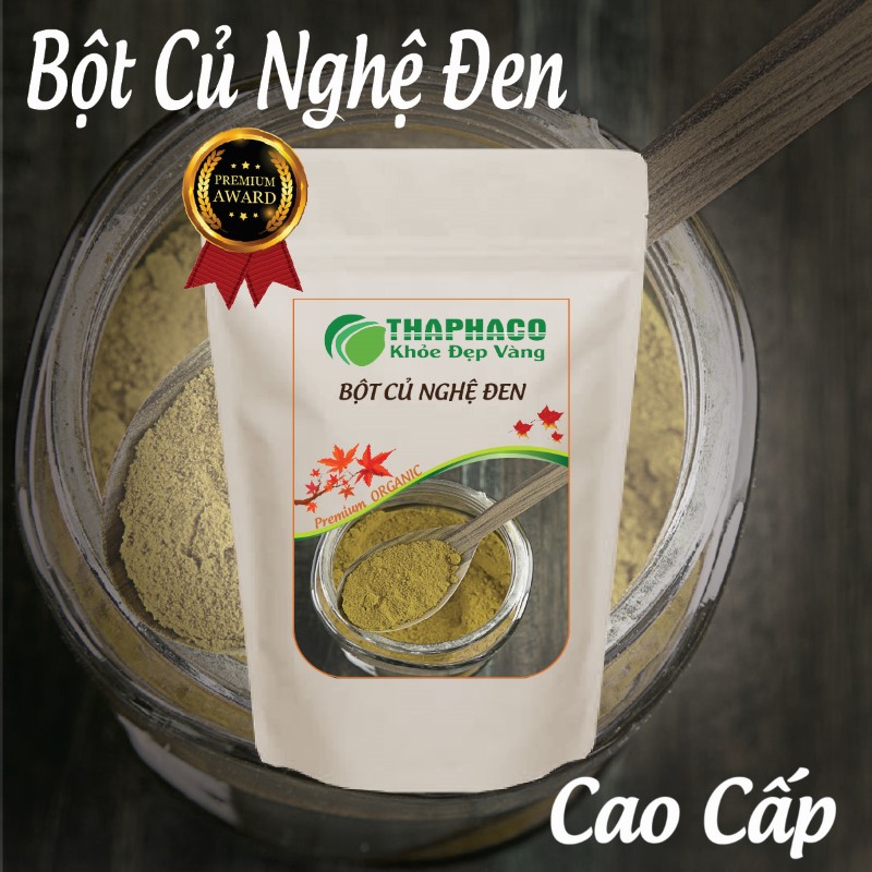 Hình ảnh túi bột củ nghệ đen cao cấp tại THAPHACO