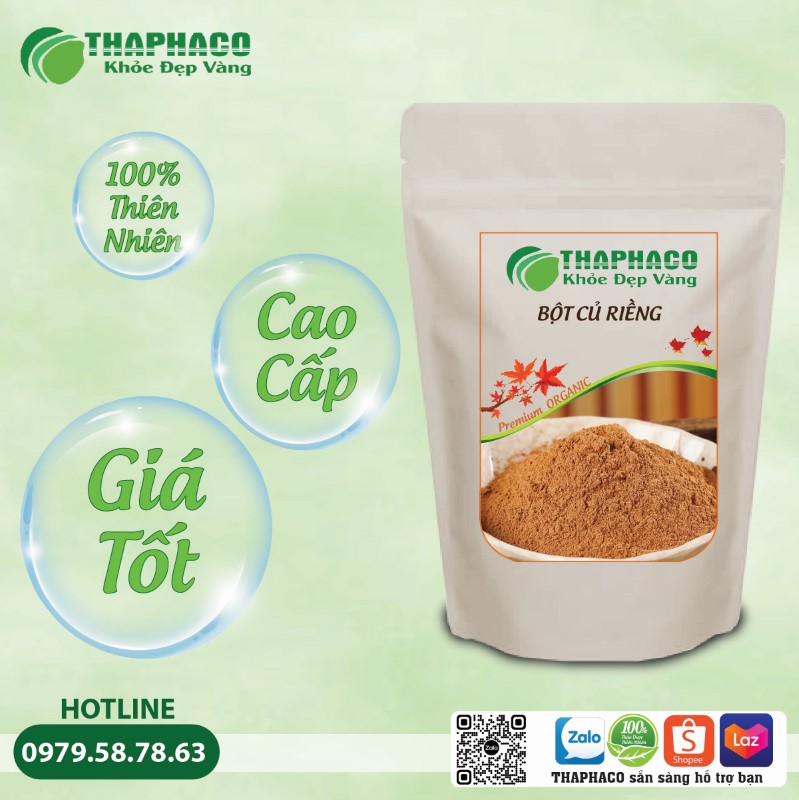 Địa chỉ bán nguyên liệu pha trà bột củ riềng tại TP.HCM