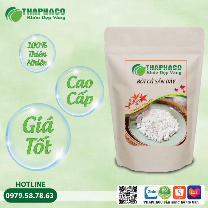 Gợi ý cách dùng bột củ sắn dây đơn giản tại nhà