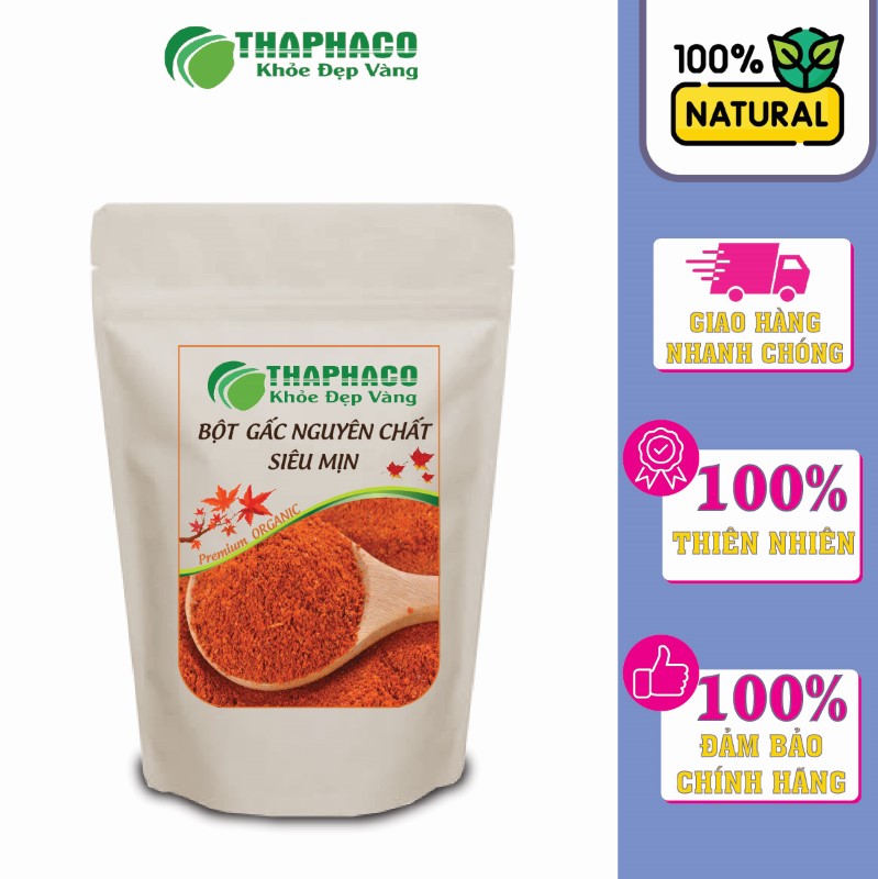 Địa chỉ bán 1kg bột gấc nguyên chất siêu mịn tại TP.HCM