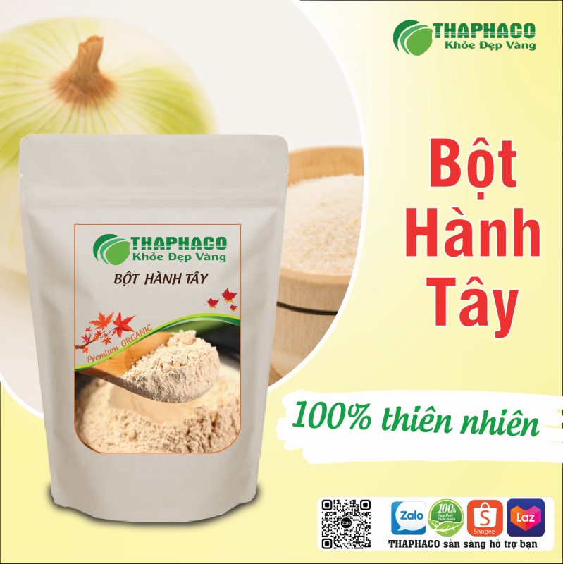 Hình ảnh sản phẩm bột hành tây nguyên chất THAPHACO