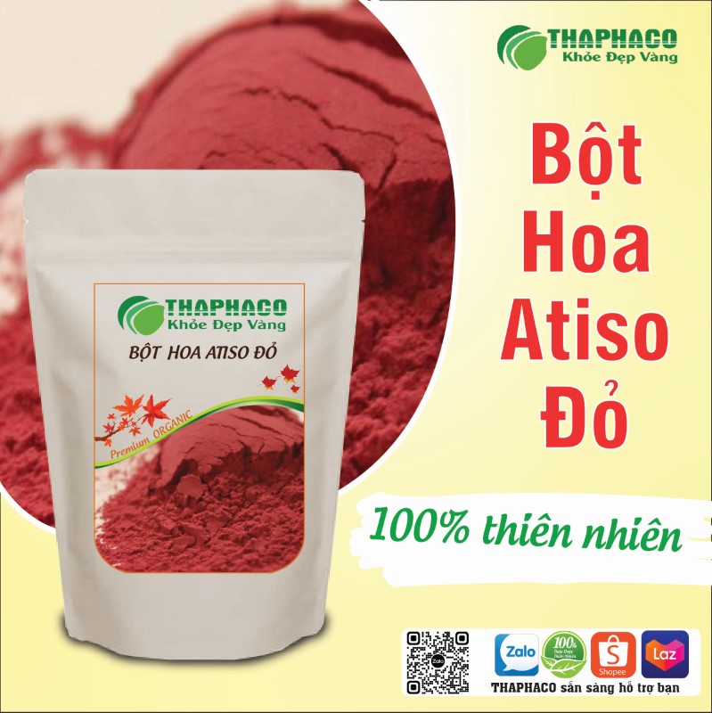 Hướng dẫn cách sử dụng bột hoa atiso đỏ đơn giản