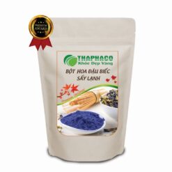 Nguyên liệu phà ngon từ 1kg bột hoa đậu biếc sấy lạnh