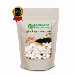 Nguyên liệu pha trà bột củ bạch phục linh ngon