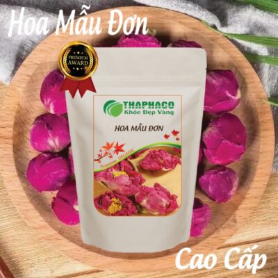 Gợi ý cách dùng 1kg hoa mẫu đơn hiệu quả