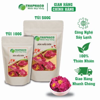 Địa chỉ bán nguyên liệu pha trà hoa mẫu đơn tại TP.HCM