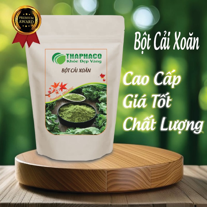 Túi 1kg bột cải xoăn giá rẻ
