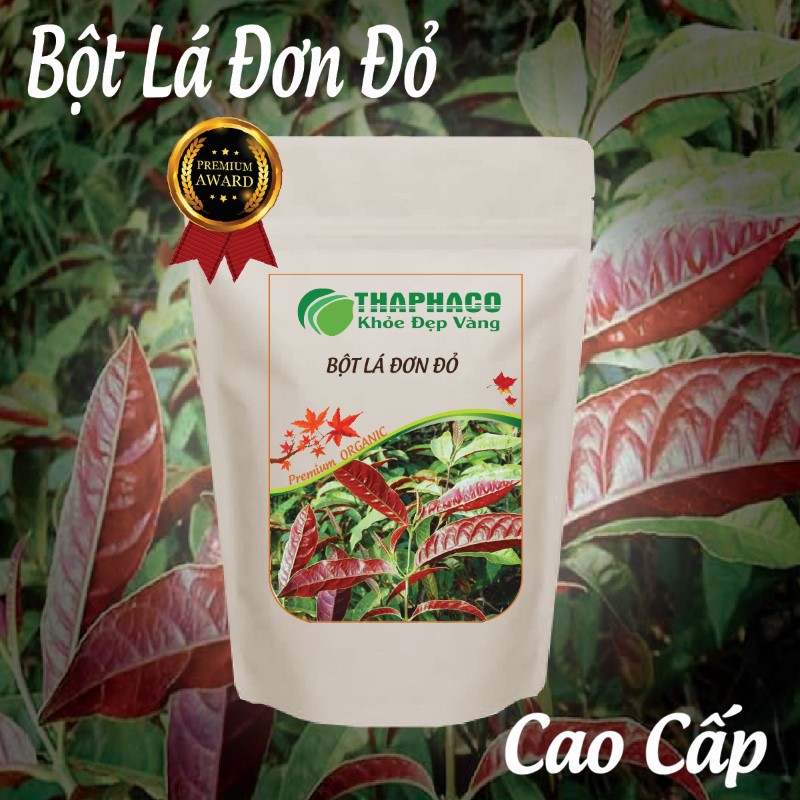 Hướng dẫn cách dùng 1kg bột lá đơn đỏ giá rẻ tại nhà 