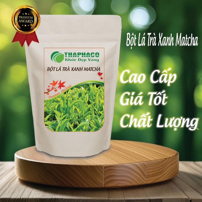 Hình ảnh sản phẩm 1kg bột lá trà xanh Matcha giá rẻ tại THAPHACO
