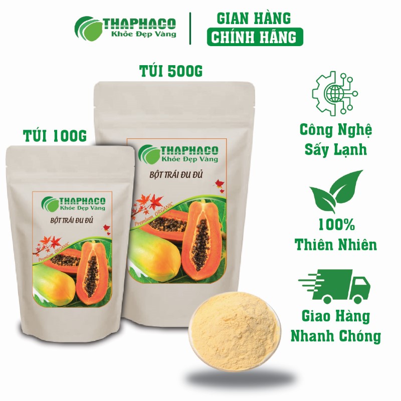 Địa chỉ bán nguyên liệu pha trà bột trái đu đủ giá rẻ tại TP.HCM