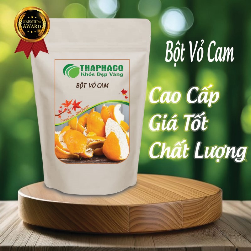 Túi sản phẩm 1kg bột vỏ cam giá rẻ