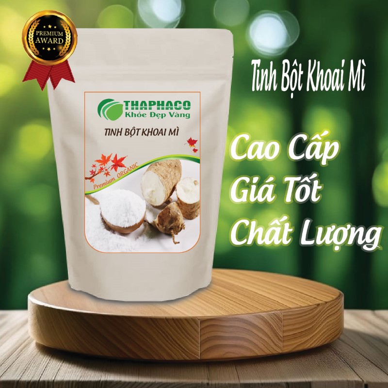 Túi 1kg tinh bột khoai mì giá rẻ THAPHACO