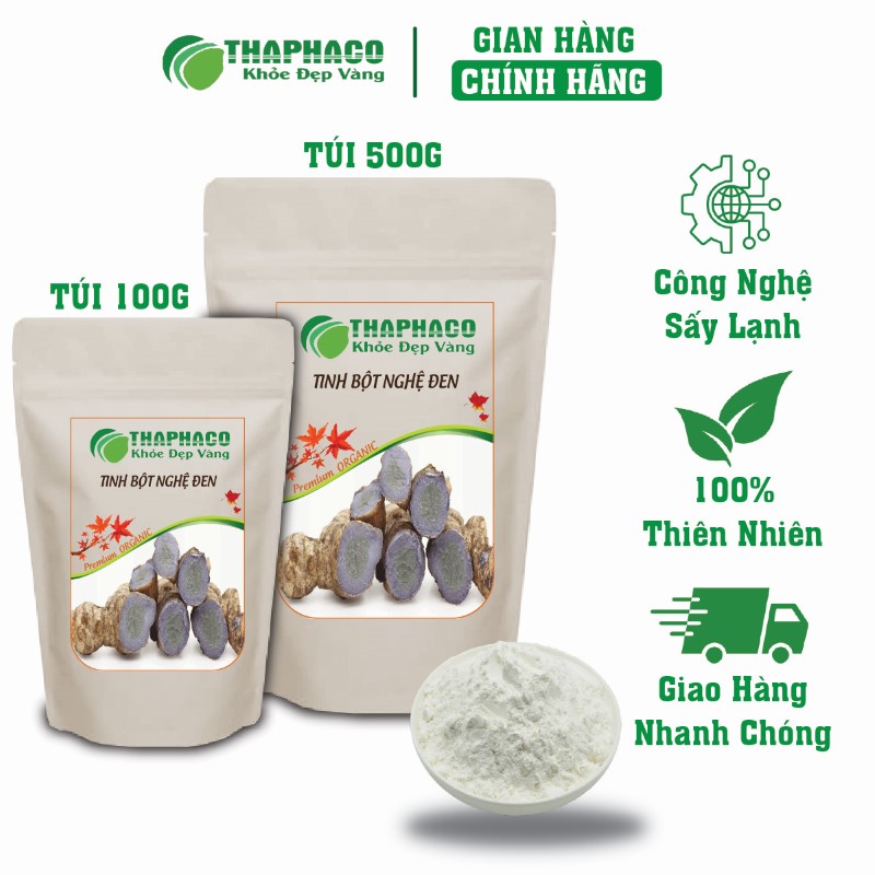 Địa chỉ bán nguyên liệu pha trà tinh bột nghệ đen giá rẻ tại TP.HCM