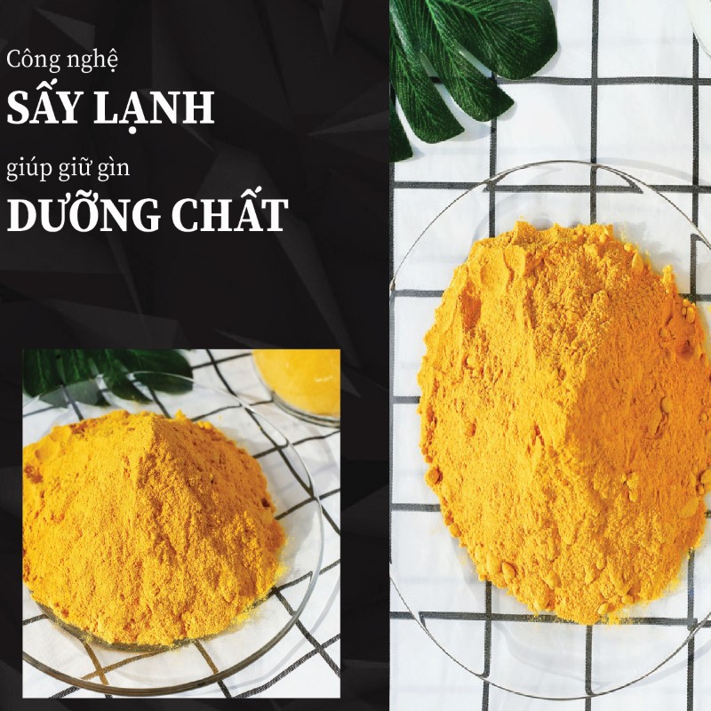 1kg trà bột trái bí đỏ khô giá rẻ chất lượng cao 