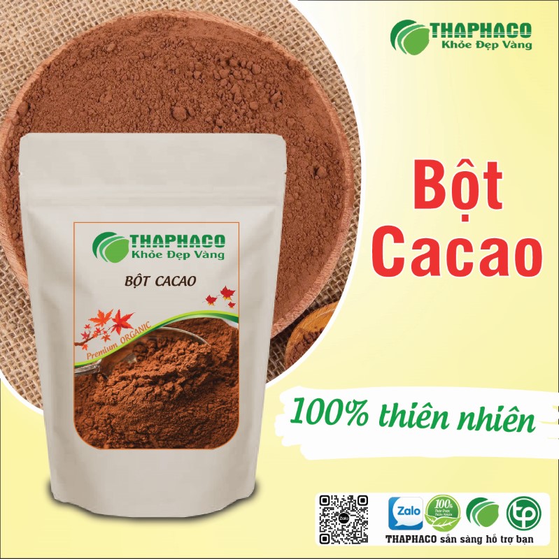 Trà bột cacao sấy khô nguyên chất