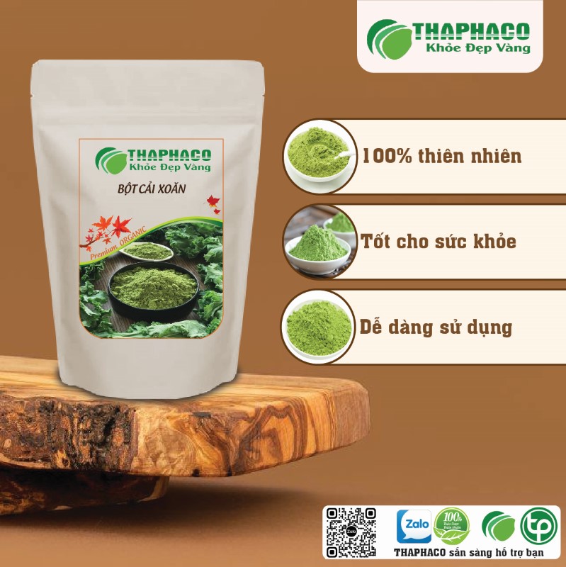 Có nên uống trà bột cải xoăn sấy khô mỗi ngày?