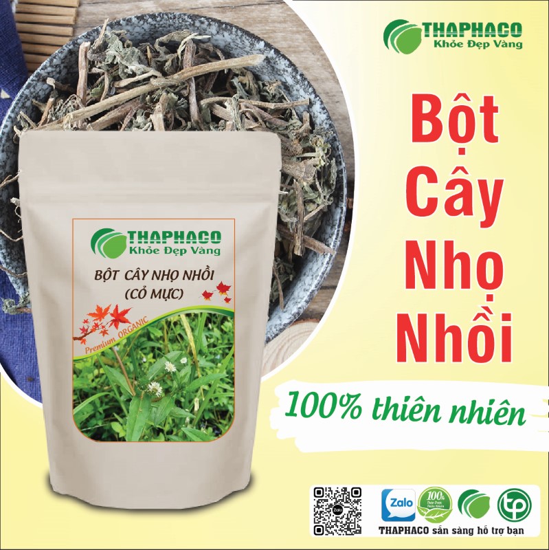 Trà bột cây nhọ nhồi (cỏ mực) sấy khô nguyên chất