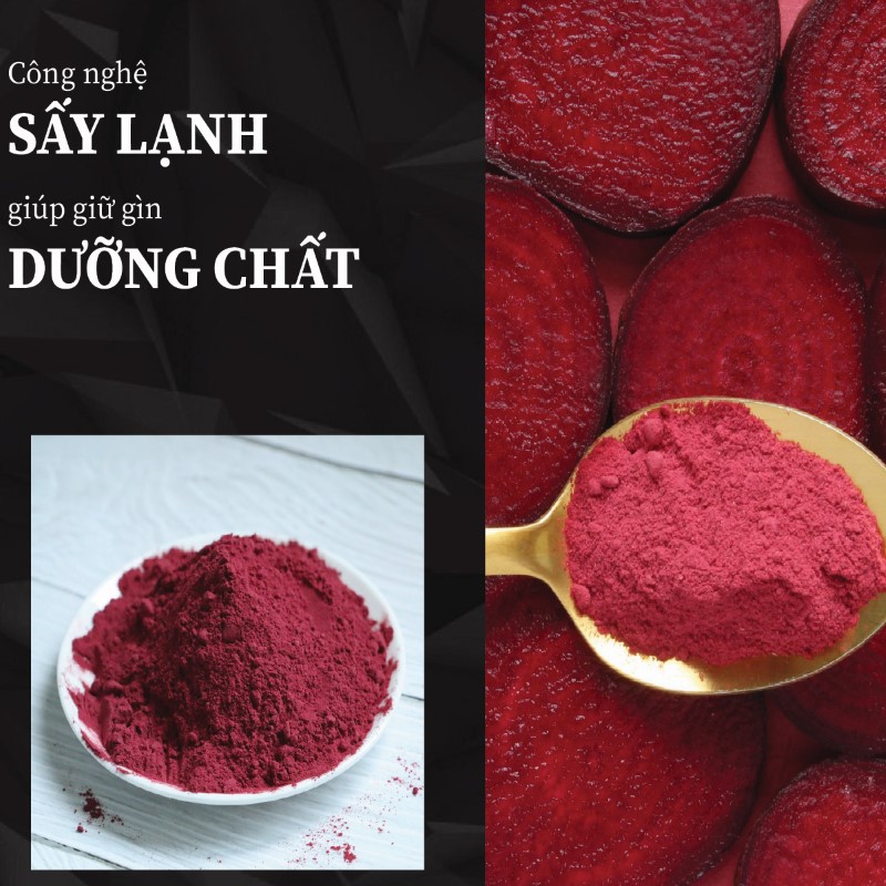1kg trà bột củ dền khô giá rẻ chất lượng cao