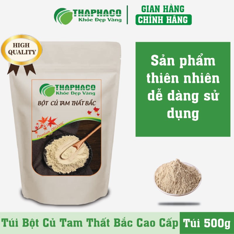 Trà bột củ tam thất bắc thiên nhiên cao cấp chất lượng