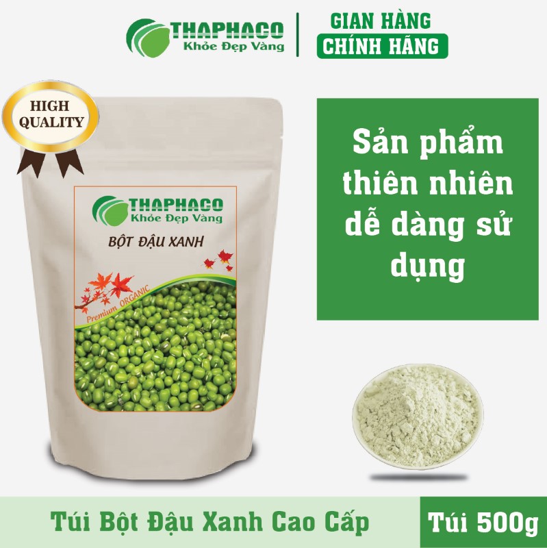 Trà bột đậu xanh thiên nhiên cao cấp chất lượng