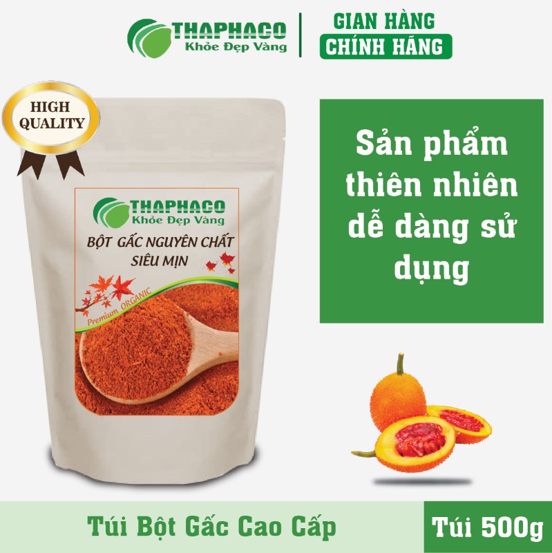 Trà bột gấc nguyên chất siêu mịn thiên nhiên cao cấp chất lượng