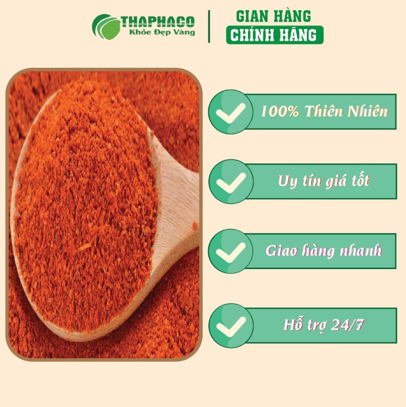 Địa chỉ mua bột gấc nguyên chất siêu mịn 1kg giá rẻ tại TP.HCM