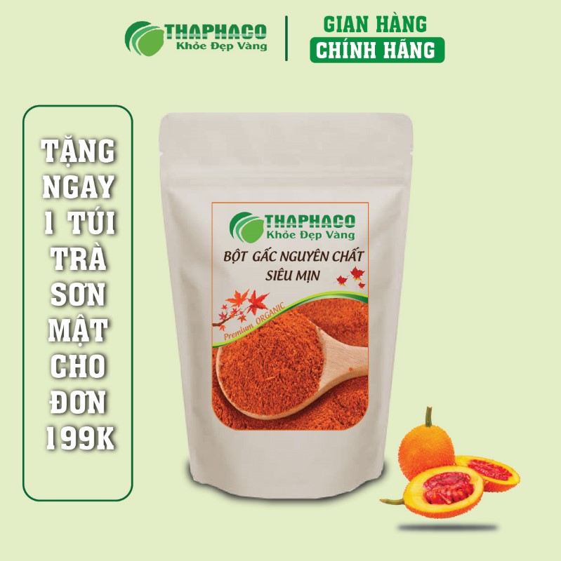 Mua 1kg bột gấc nguyên chất siêu mịn chỉ với 1050k tại THAPHACO