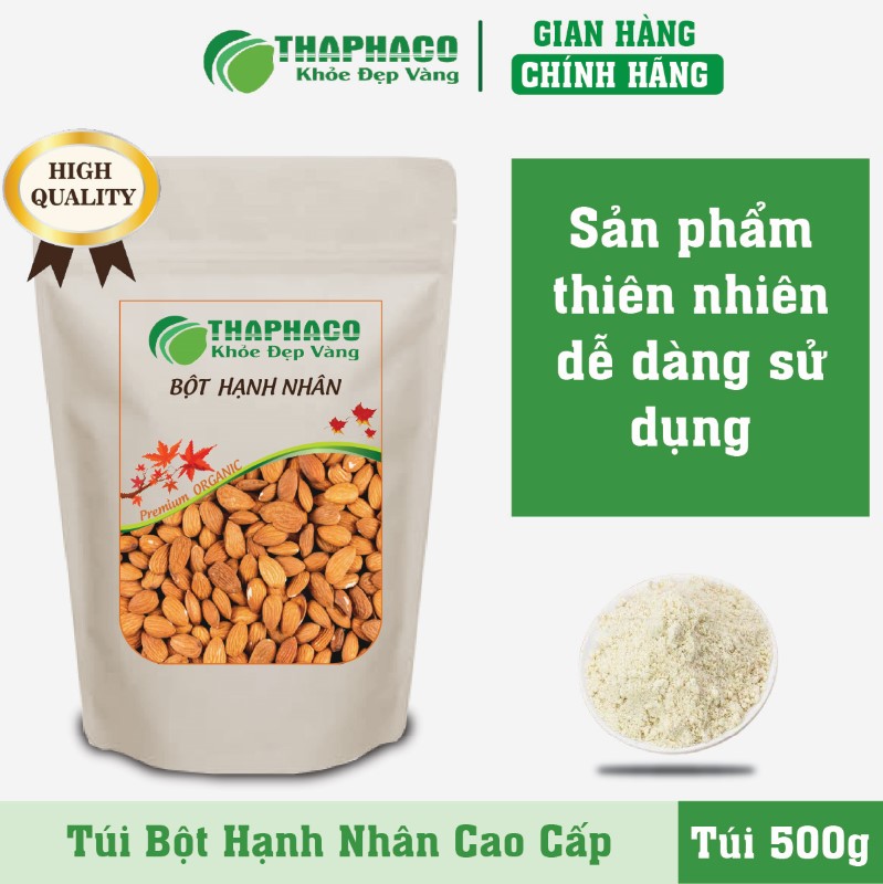 Trà bột hạnh nhân thiên nhiên cao cấp chất lượng