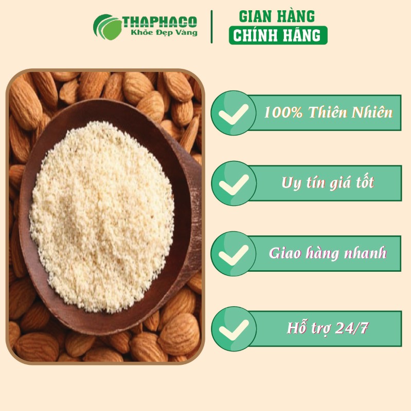 Địa chỉ mua bột hạnh nhân khô 1kg giá rẻ tại TP.HCM