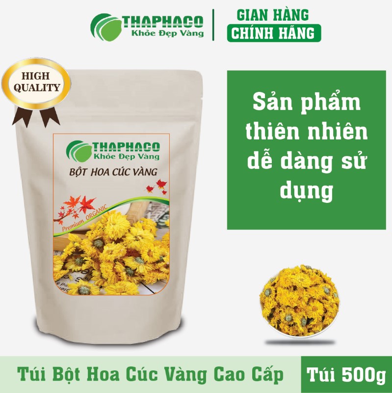 Mua trà bột hoa cúc vàng nguyên chất ở đâu uy tín giá rẻ?