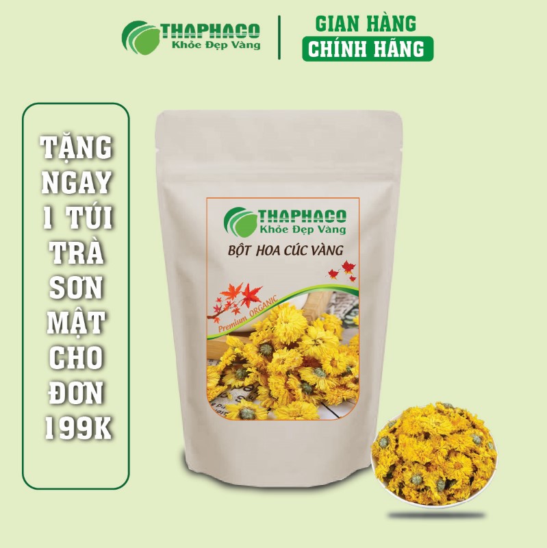 Mua 1kg bột hoa cúc vàng khô chỉ với 750k tại THAPHACO