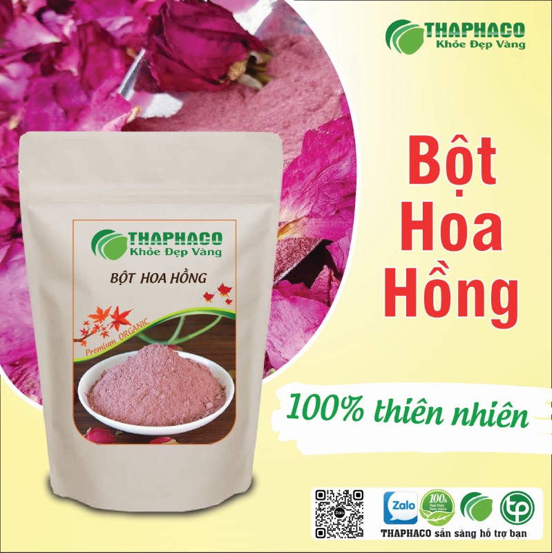 Trà bột hoa hồng nguyên chất có công dụng gì?