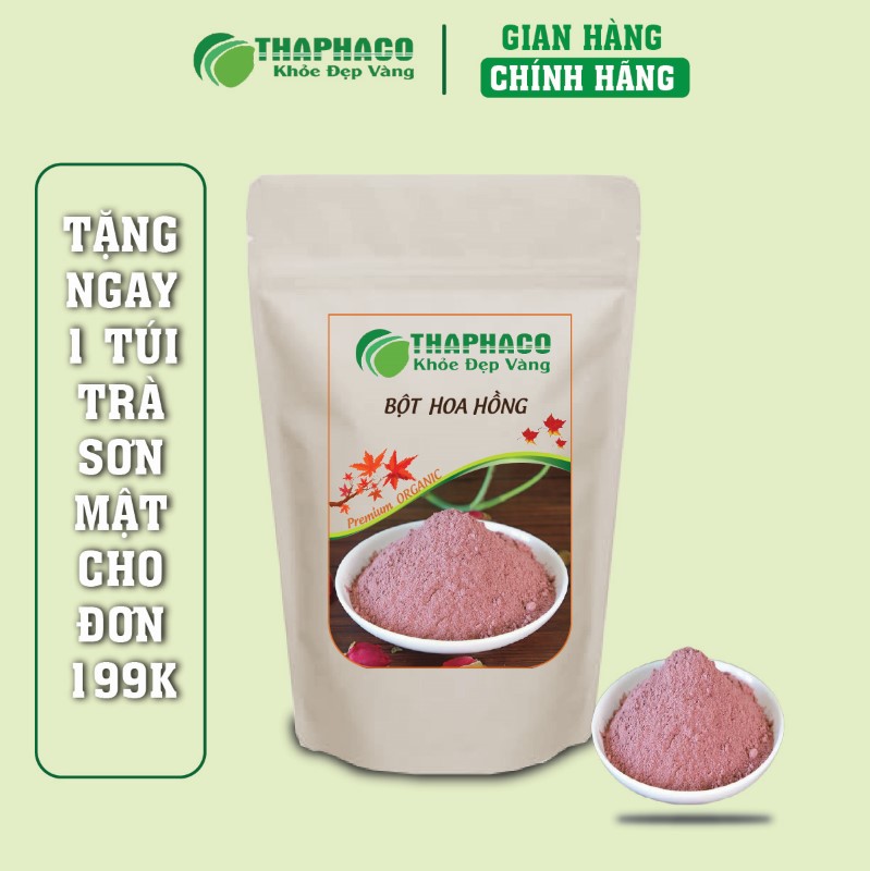 Mua 1kg bột hoa hồng khô chỉ với 750k tại THAPHACO