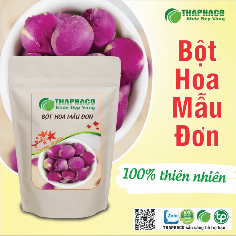 Trà bột hoa mẫu đơn sấy khô nguyên chất
