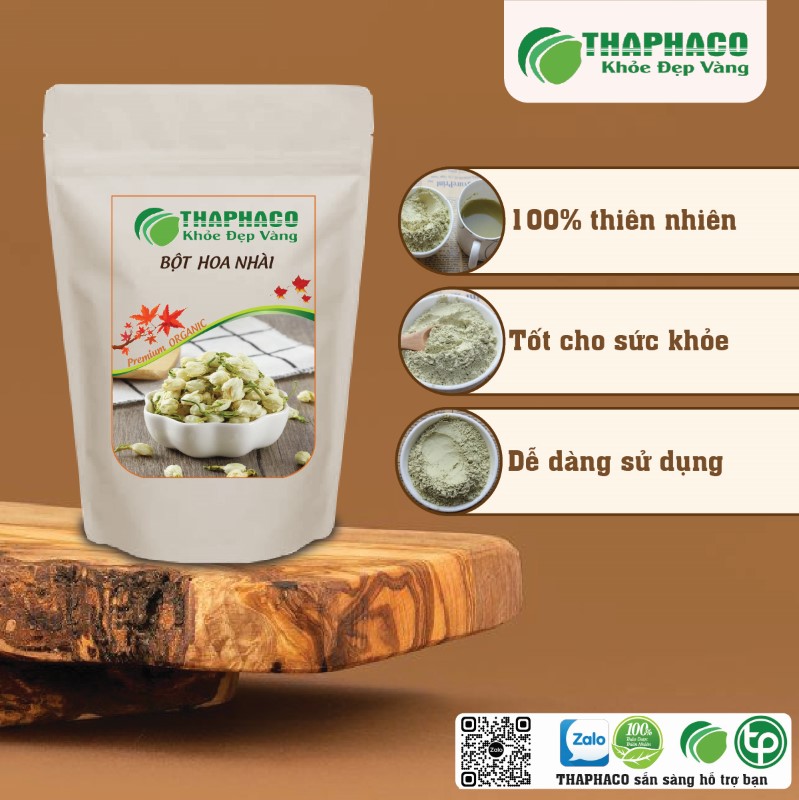 Công dụng của trà bột hoa nhài nguyên chất