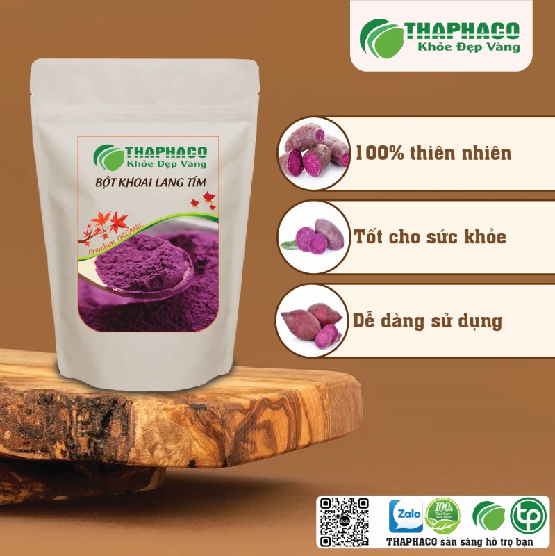 Công dụng của trà bột khoai lang tím đối với sức khoẻ