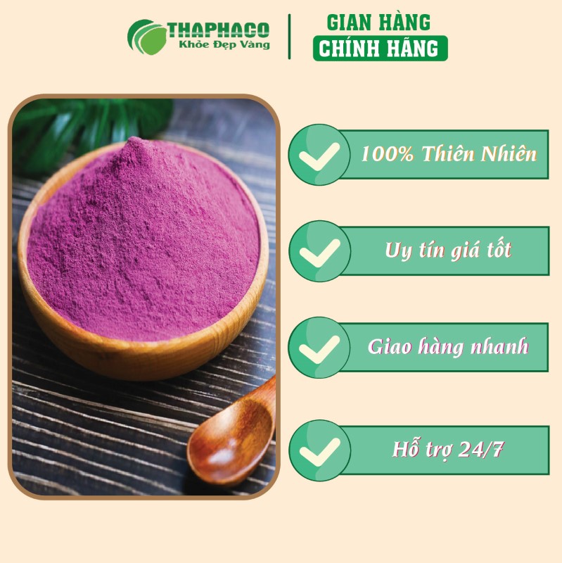 Địa chỉ bán bột khoai lang tím khô 1kg giá rẻ tại TP.HCM