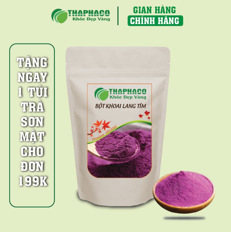 Mua 1kg bột khoai lang tím khô chỉ với 350k tại THAPHACO