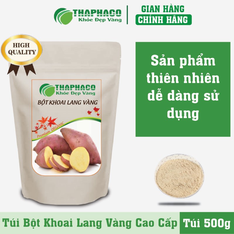 Trà bột khoai lang vàng thiên nhiên cao cấp chất lượng