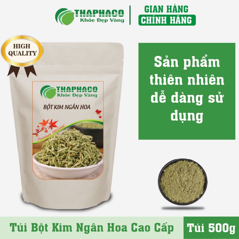 Trà bột kim ngân hoa thiên nhiên cao cấp chất lượng