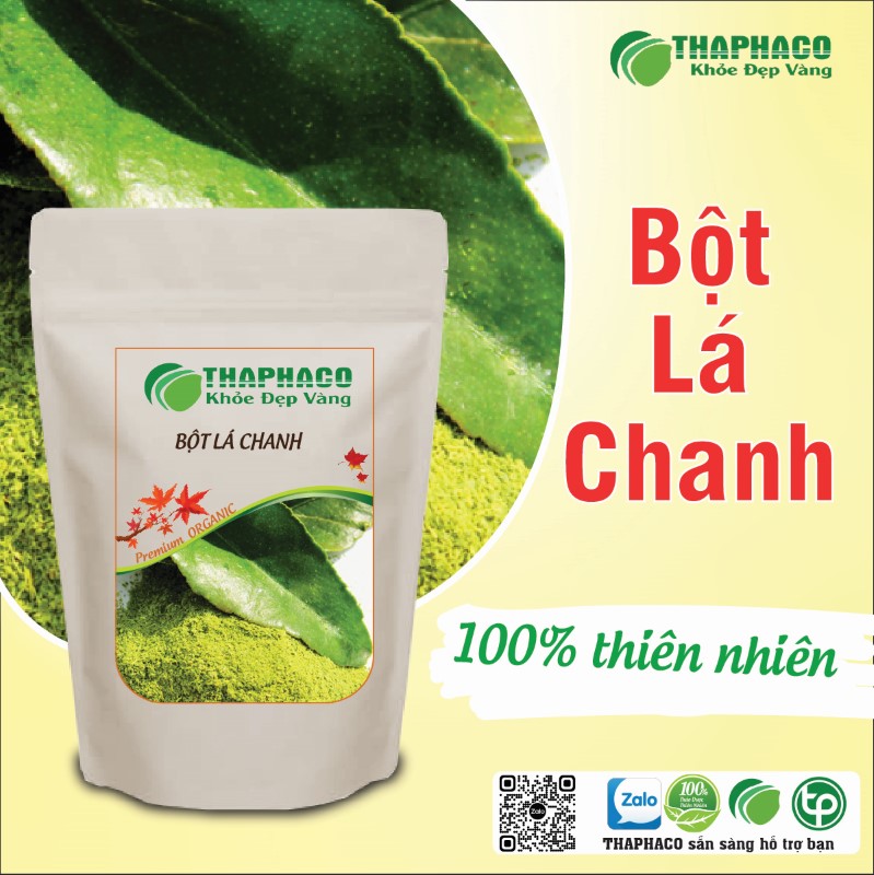Trà bột lá chanh sấy khô nguyên chất