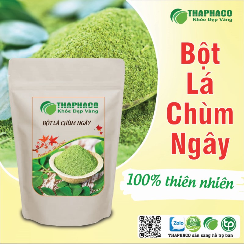 Công dụng của trà bột lá chùm ngây nguyên chất