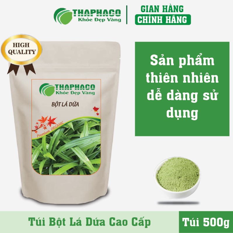 Trà bột lá dứa thiên nhiên cao cấp chất lượng
