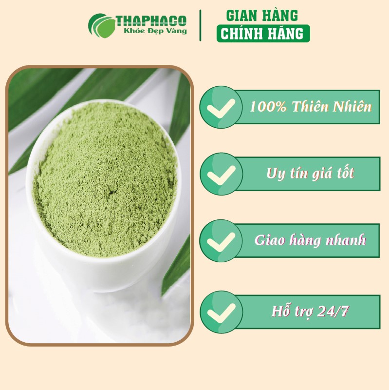 Địa chỉ mua bột lá dứa khô 1kg giá rẻ tại TP.HCM