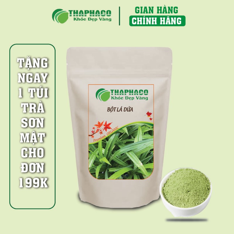 Mua 1kg bột lá dứa khô chỉ với mức giá 500k tại THAPHACO
