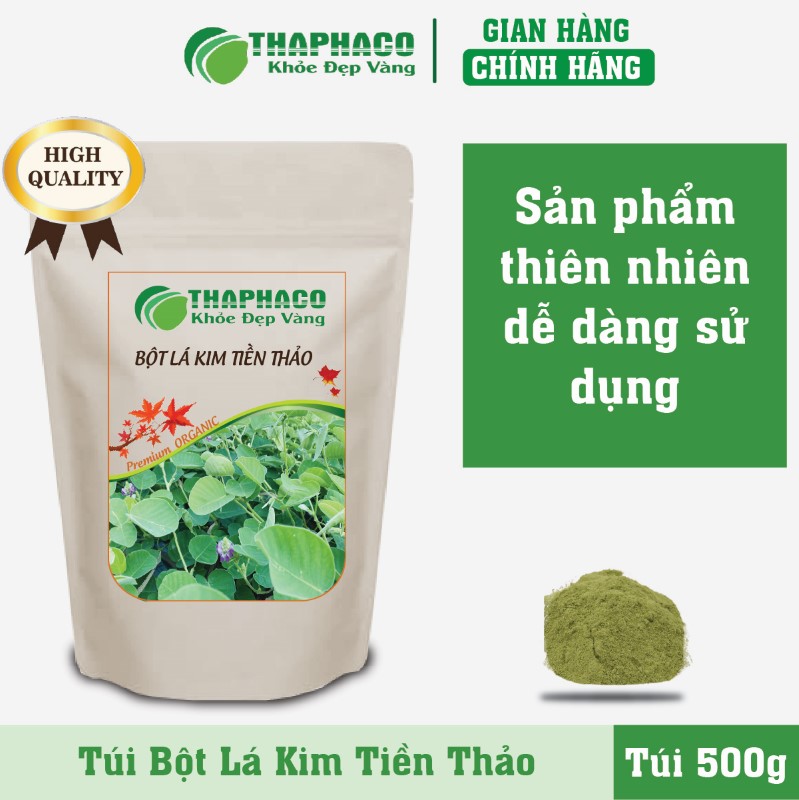 Trà bột lá kim tiền thảo thiên nhiên cao cấp chất lượng 