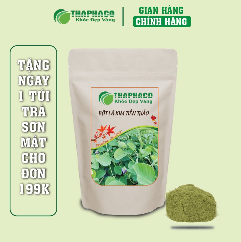 Mua 1kg bột lá kim tiền thảo khô chỉ với mức giá 300k tại THAPHACO