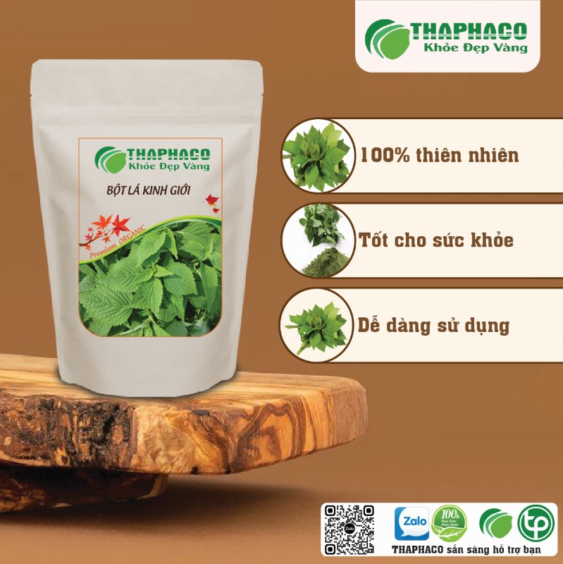 Trà bột lá kinh giới sấy khô có tác dụng rất tốt cho sức khoẻ