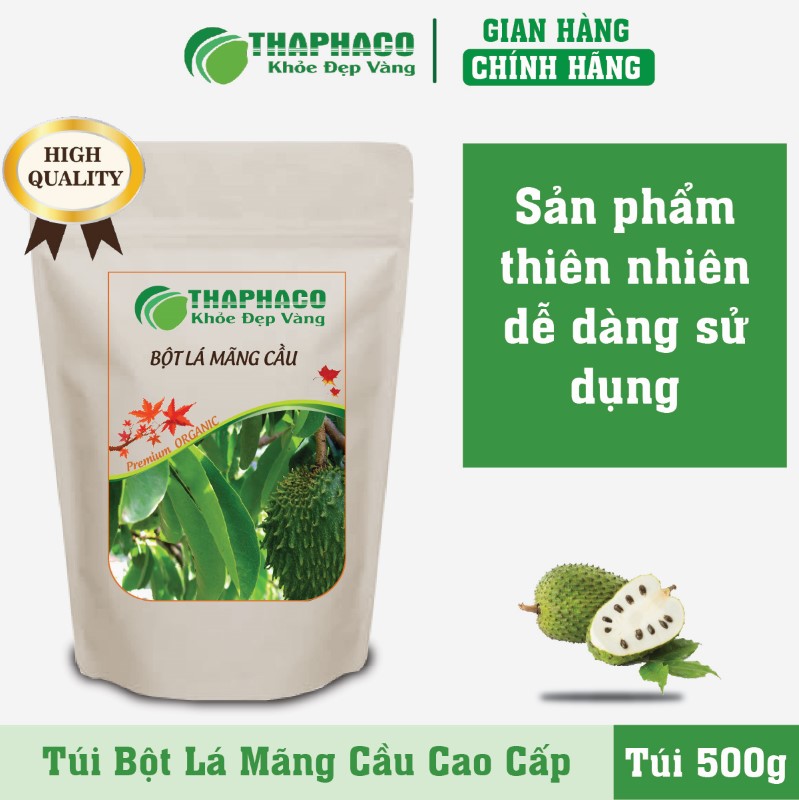 Trà bột lá mãng cầu thiên nhiên cao cấp chất lượng