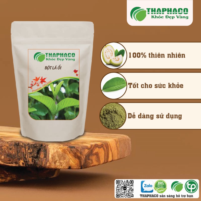 Trà Bột Lá Ổi sấy khô nguyên chất